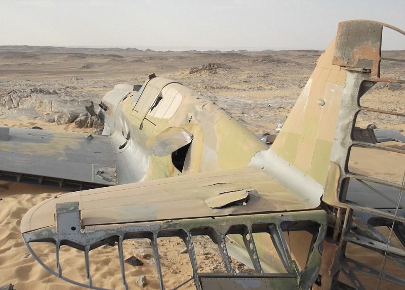 Βρετανικό αεροσκάφος του Β’ Παγκοσμίου πολέμου εντοπίστηκε στην έρημο